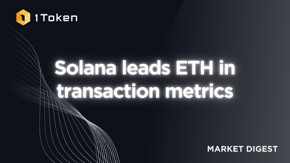 Solana leads ETH in transaction metrics