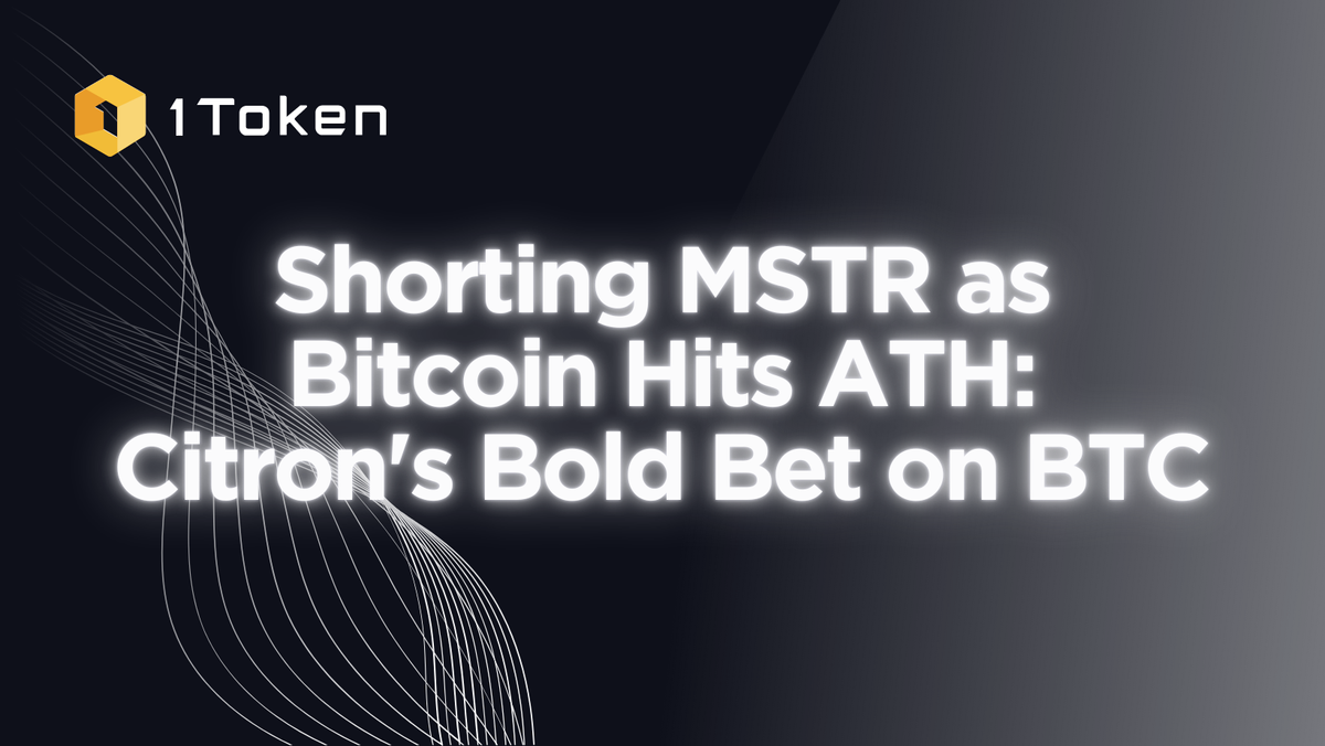 Shorting MSTR as Bitcoin Hits ATH: Citron's Bold Bet on BTC