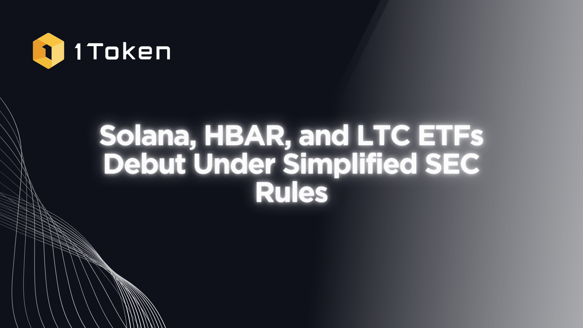 Solana, HBAR, and LTC ETFs Debut Under Simplified SEC Rules