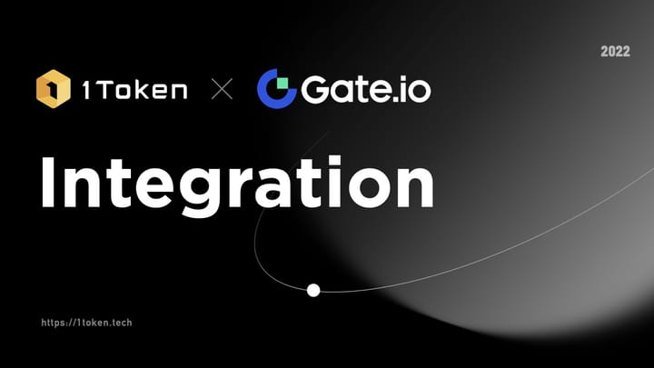 Partnership Announcement: 1Token Partners with Gate.io