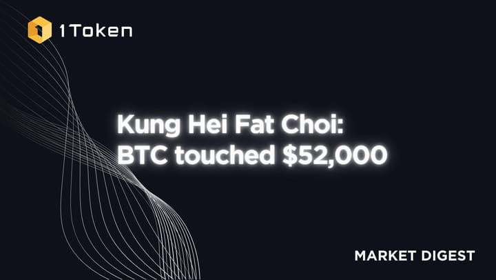 Kung Hei Fat Choi: Bitcoin touched $52,000