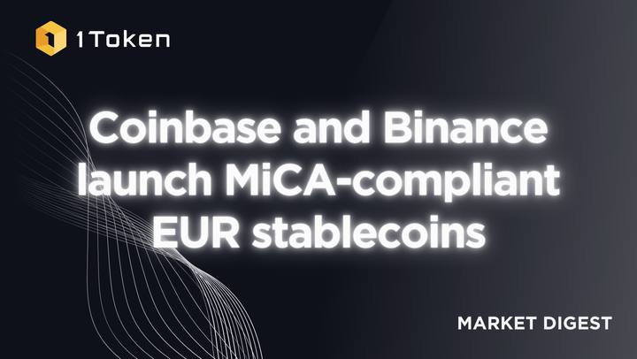 Coinbase and Binance launch MiCA-compliant EUR stablecoins